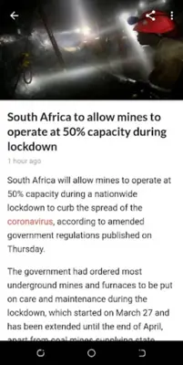 Africa News - Breaking News in Africa android App screenshot 0